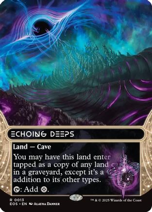 Echoing Deeps (0013) (Borderless) (EOS-013) - Edge of Eternities: Stellar Sights | Grognard Games