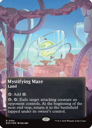 Meteor Crater (0164) (Borderless) (Galaxy Foil) (EOS-164) - Edge of Eternities: Stellar Sights Foil | Grognard Games