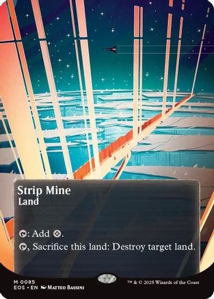 Stripe Mine (0085) (Borderless) (EOS-085) - Edge of Eternities: Stellar Sights | Grognard Games