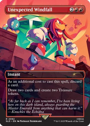 Unexpected Windfall (2092) (SLD-2092) - Secret Lair Drop Series | Grognard Games