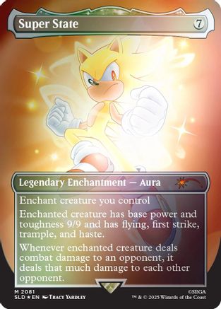 Super State (Rainbow Foil) (SLD-2081) - Secret Lair Drop Series Foil | Grognard Games