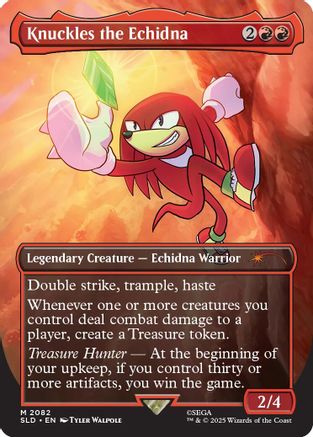 Knuckles the Echidna (SLD-2082) - Secret Lair Drop Series | Grognard Games
