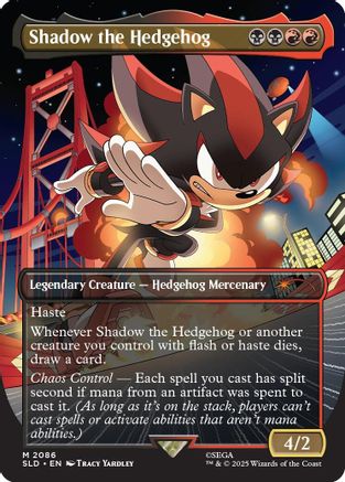 Shadow the Hedgehog (SLD-2086) - Secret Lair Drop Series | Grognard Games