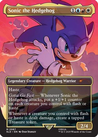 Sonic the Hedgehog (SLD-2087) - Secret Lair Drop Series | Grognard Games