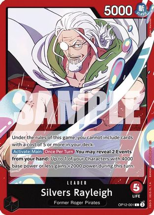 Silvers Rayleigh (OP12-001) - Legacy of the Master | Grognard Games