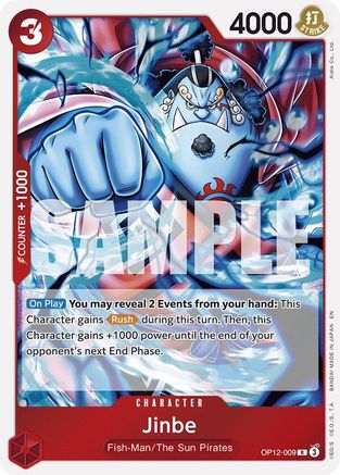 Jinbe (OP12-009) - Legacy of the Master Foil | Grognard Games