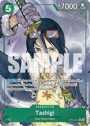 Tashigi (Alternate Art) (OP12-031) - Legacy of the Master Foil | Grognard Games