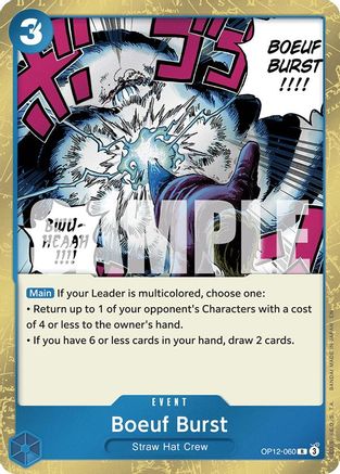 Boeuf Burst (OP12-060) - Legacy of the Master Foil | Grognard Games