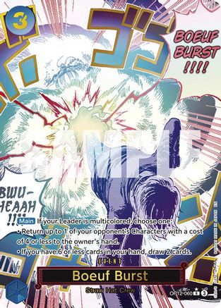 Boeuf Burst (Alternate Art) (OP12-060) - Legacy of the Master Foil | Grognard Games