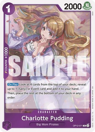 Charlotte Pudding (OP12-071) - Legacy of the Master Foil | Grognard Games