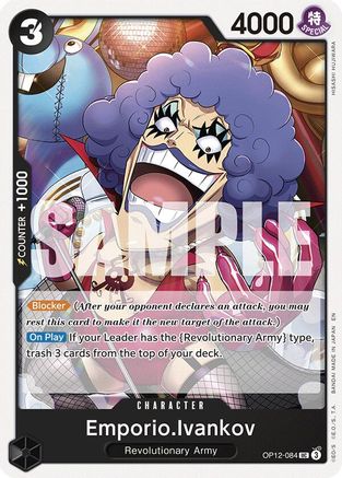 Emporio.Ivankov (084) (OP12-084) - Legacy of the Master | Grognard Games