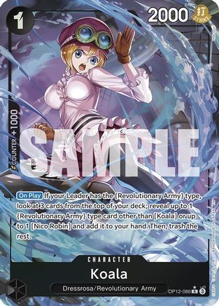 Koala (086) (Alternate Art) (OP12-086) - Legacy of the Master Foil | Grognard Games