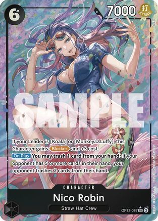 Nico Robin (Alternate Art) (OP12-087) - Legacy of the Master Foil | Grognard Games