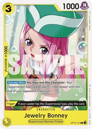 Jewelry Bonney (101) (OP12-101) - Legacy of the Master | Grognard Games