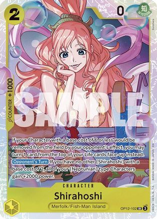 Shirahoshi (OP12-102) - Legacy of the Master Foil | Grognard Games
