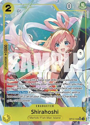 Shirahoshi (Alternate Art) (OP12-102) - Legacy of the Master Foil | Grognard Games
