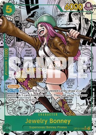 Jewelry Bonney (118) (Manga) (OP12-118) - Legacy of the Master Foil | Grognard Games