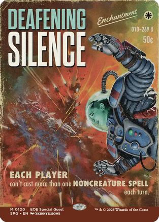 Deafening Silence (Showcase) (SPG-120) - Special Guests Foil | Grognard Games