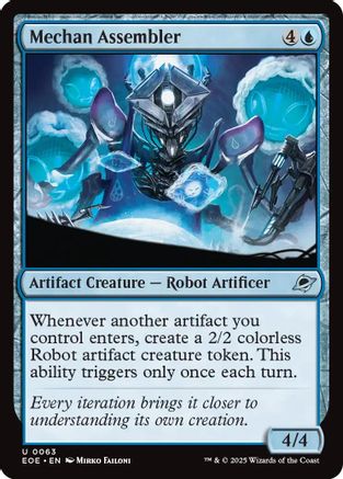 Mechan Assembler (EOE-063) - Edge of Eternities Foil | Grognard Games