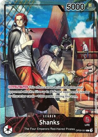 Shanks (2025 PSA Magazine Promo) (OP09-001) - One Piece Promotion Cards Foil | Grognard Games