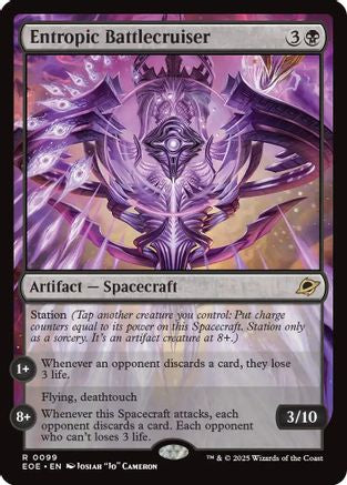Entropic Battlecruiser (EOE-099) - Edge of Eternities Foil | Grognard Games