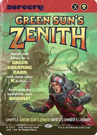 Green Sun's Zenith (Showcase) (SPG-127) - Special Guests | Grognard Games