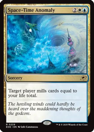 Space-Time Anomaly (EOE-229) - Edge of Eternities Foil | Grognard Games