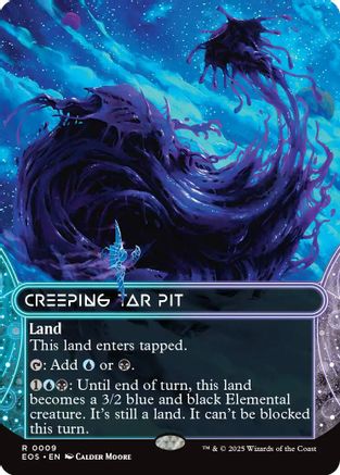 Creeping Tar Pit (0009) (Bordelress) (EOE-009) - Edge of Eternities | Grognard Games