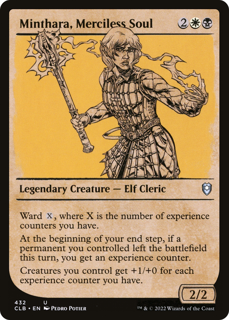 Minthara, Merciless Soul (Showcase) [Commander Legends: Battle for Baldur's Gate] | Grognard Games