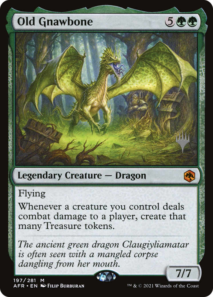 Old Gnawbone (PPAFR-197P) - Adventures in the Forgotten Realms Promos Foil | Grognard Games