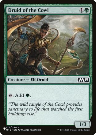 Druid of the Cowl (LIST-177) - The List Reprints | Grognard Games