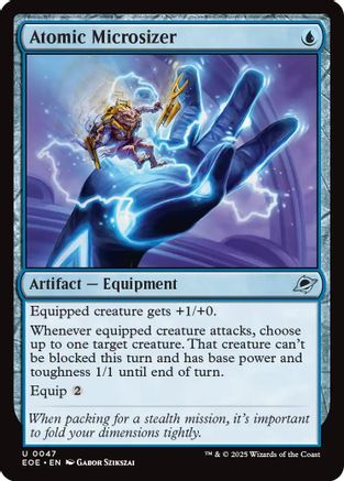 Atomic Microsizer (EOE-047) - Edge of Eternities Foil | Grognard Games