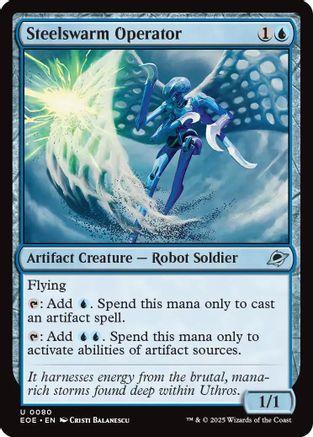 Steelswarm Operator (EOE-080) - Edge of Eternities | Grognard Games