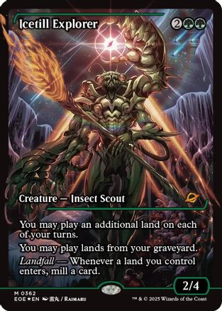 Icetill Explorer (Showcase) (EOE-362) - Edge of Eternities Foil | Grognard Games