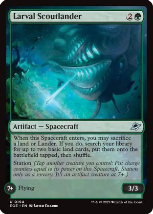Larval Scoutlander (EOE-194) - Edge of Eternities | Grognard Games