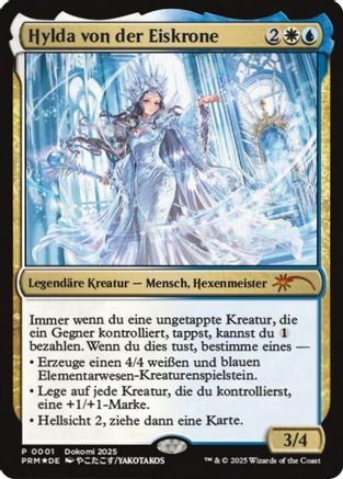 Hylda of the Icy Crown (German) (UMP-001) - Unique and Miscellaneous Promos Foil | Grognard Games