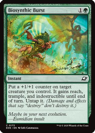 Biosynthic Burst (EOE-173) - Edge of Eternities | Grognard Games