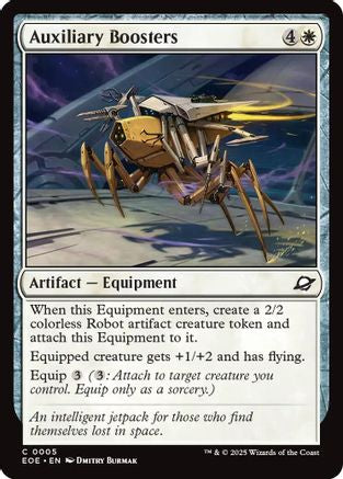 Auxiliary Boosters (EOE-005) - Edge of Eternities Foil | Grognard Games