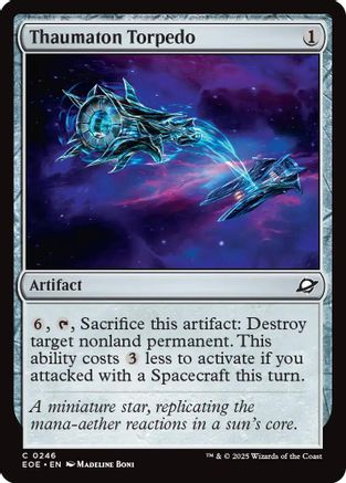 Thaumaton Torpedo (EOE-246) - Edge of Eternities Foil | Grognard Games