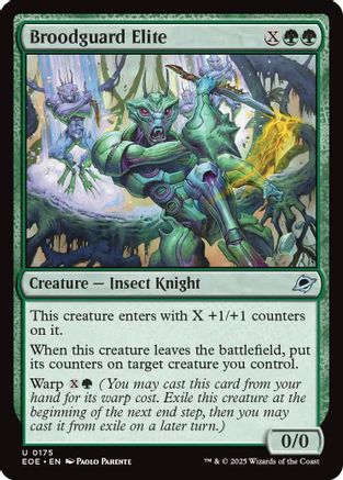 Broodguard Ellite (EOE-175) - Edge of Eternities Foil | Grognard Games