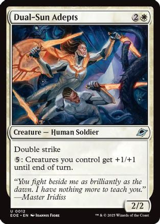 Dual-Sun Adepts (EOE-012) - Edge of Eternities Foil | Grognard Games