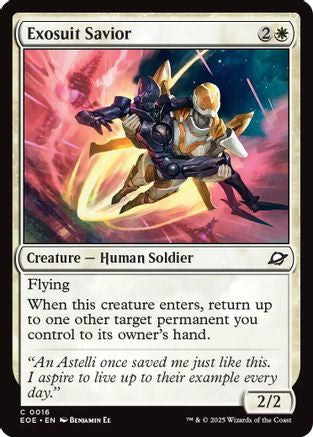 Exosuit Savior (EOE-016) - Edge of Eternities | Grognard Games