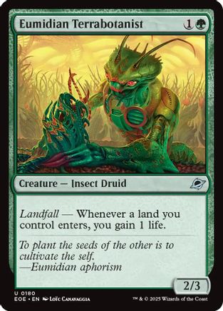 Eumidian Terrabotanist (EOE-180) - Edge of Eternities | Grognard Games