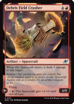 Debris Field Crusher (EOE-131) - Edge of Eternities Foil | Grognard Games