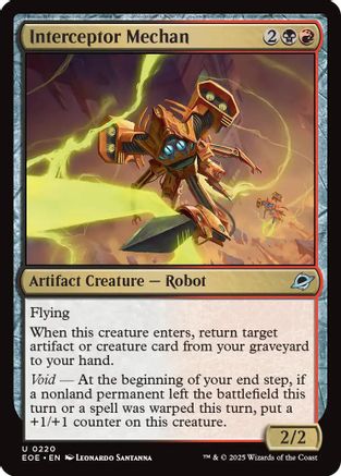 Interceptor Mechan (EOE-220) - Edge of Eternities | Grognard Games