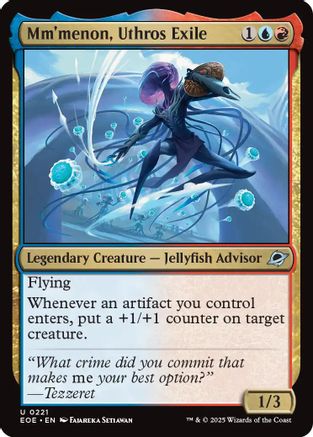 Mm'menon, Uthros Exile (EOE-221) - Edge of Eternities Foil | Grognard Games