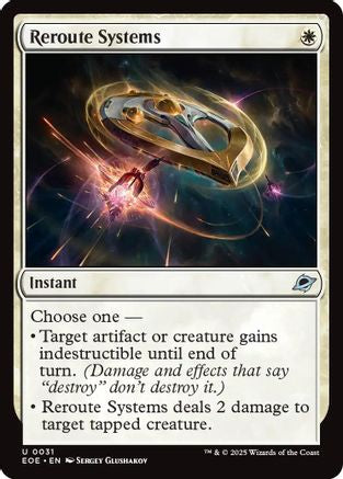 Reroute Systems (EOE-031) - Edge of Eternities Foil | Grognard Games