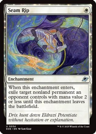 Seam Rip (EOE-034) - Edge of Eternities Foil | Grognard Games