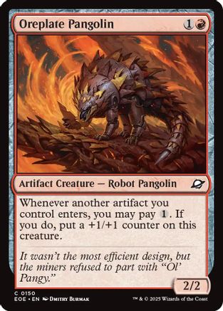Oreplate Pangolin (EOE-150) - Edge of Eternities | Grognard Games