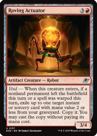Roving Actuator (EOE-157) - Edge of Eternities Foil | Grognard Games